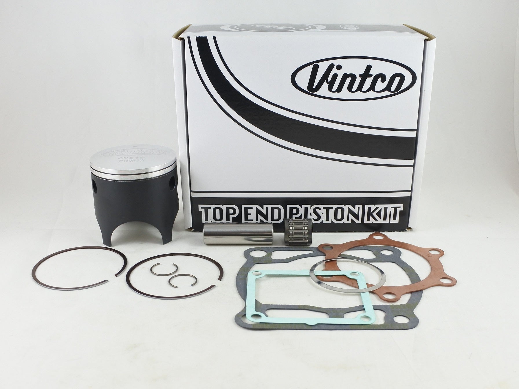 TOP END PISTON KIT 81-81 YAMAHA IT 250 71mm 1.0mm OVER VINTCO KTY44-1.0