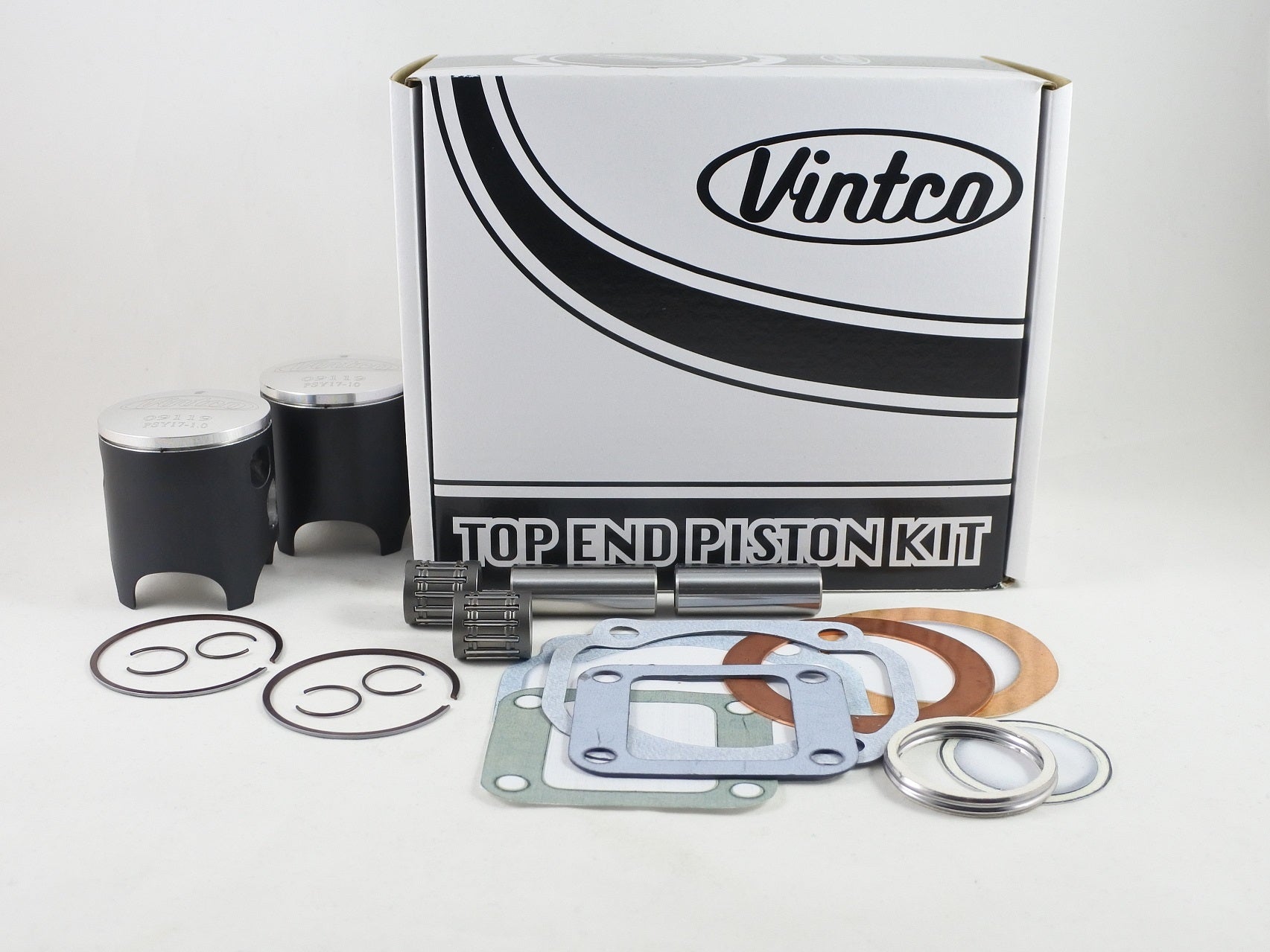 TOP END PISTON KIT 73-75 YAMAHA RD 250 55mm 1.0mm OVER VINTCO KTY47-1.0