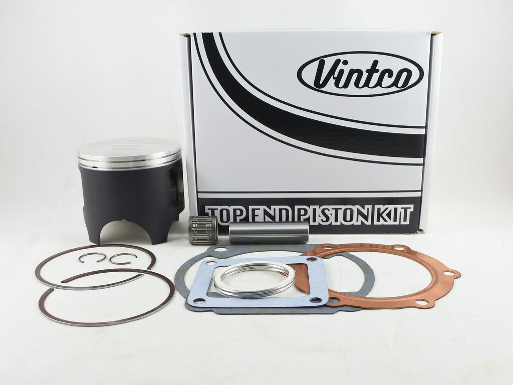 TOP END PISTON KIT 75-76 YAMAHA DT 400 86.5mm 1.5mm OVER VINTCO KTY48-1.5