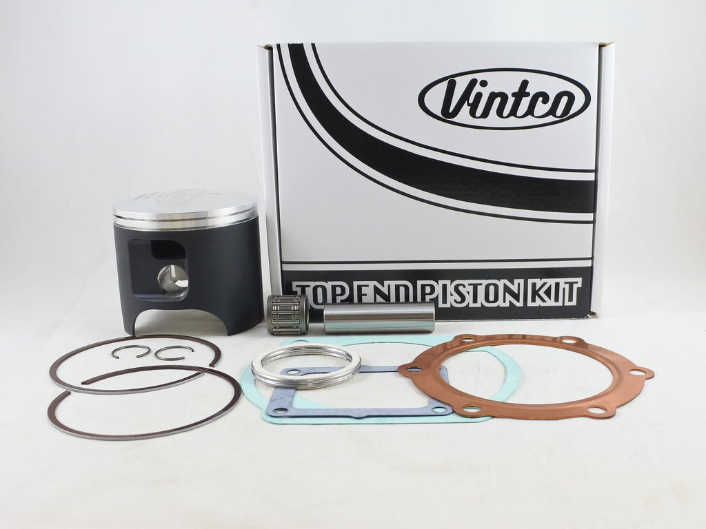 TOP END PISTON KIT 77-77 YAMAHA DT 400 85.5mm 0.5mm OVER VINTCO KTY49-0.5