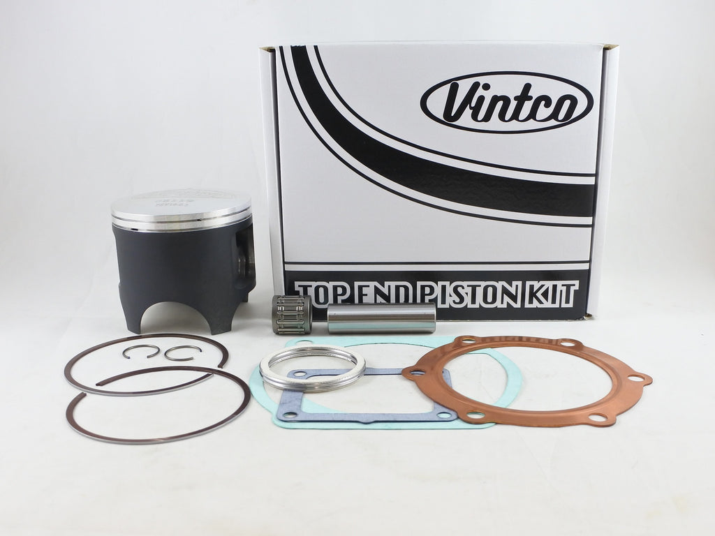TOP END PISTON KIT 77-77 YAMAHA DT 400 85.5mm 0.5mm OVER VINTCO KTY49-0.5