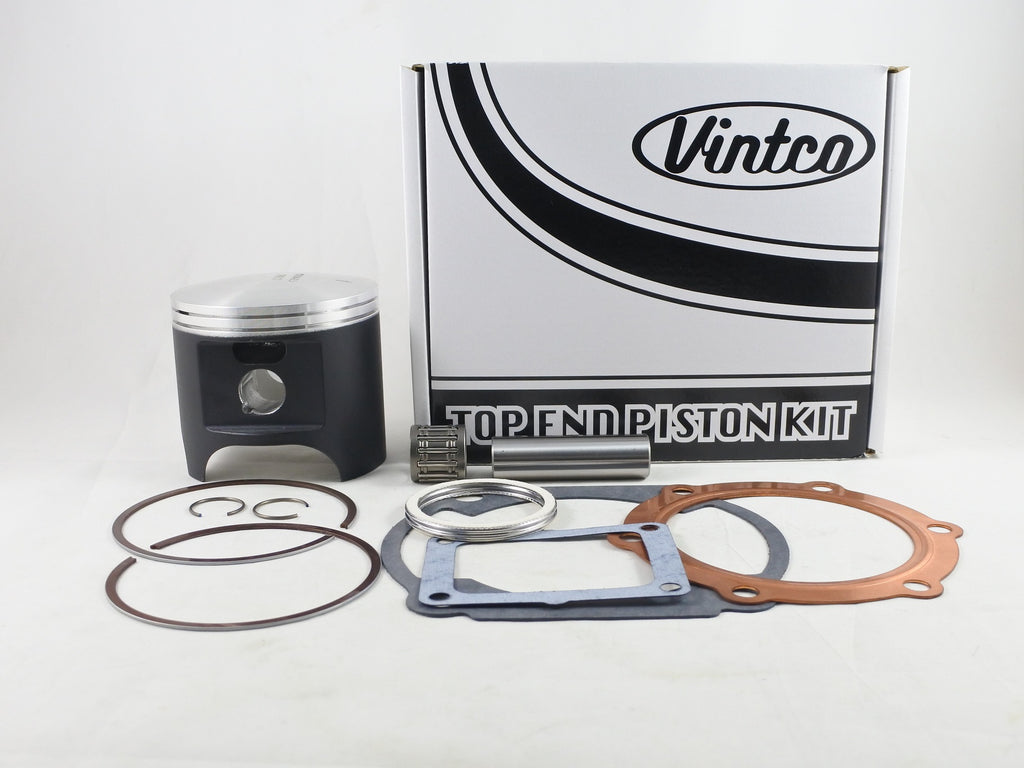 TOP END PISTON KIT 76-76 YAMAHA IT YZ 400 85.5mm 0.5mm OVER VINTCO KTY50-0.5