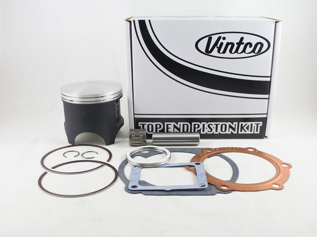TOP END PISTON KIT 76-76 YAMAHA IT YZ 400 85.5mm 0.5mm OVER VINTCO KTY50-0.5