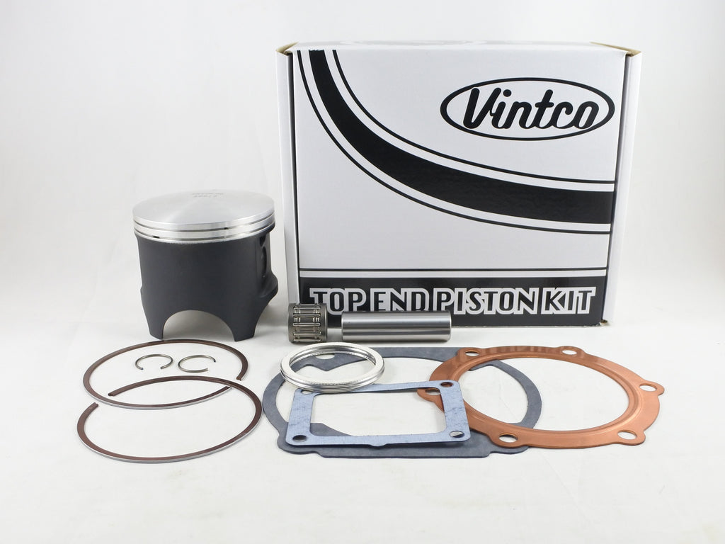 TOP END PISTON KIT 76-76 YAMAHA YZ IT 400 85MM STANDARD VINTCO KTY50-00