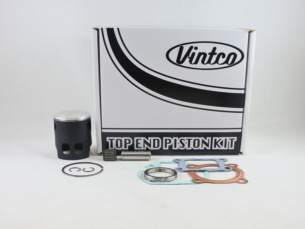 TOP END PISTON KIT 73-82 YAMAHA GT 1 MX 80 48.5mm 1.5mm OVER VINTCO KTY55-1.5