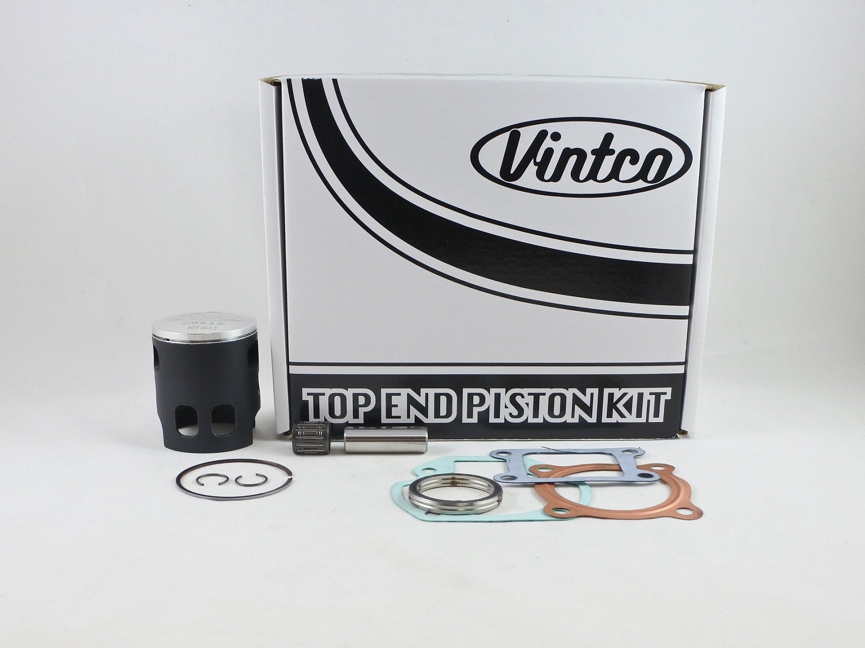 TOP END PISTON KIT 73-82 YAMAHA GT 1 MX 80 48.5mm 1.5mm OVER VINTCO KTY55-1.5