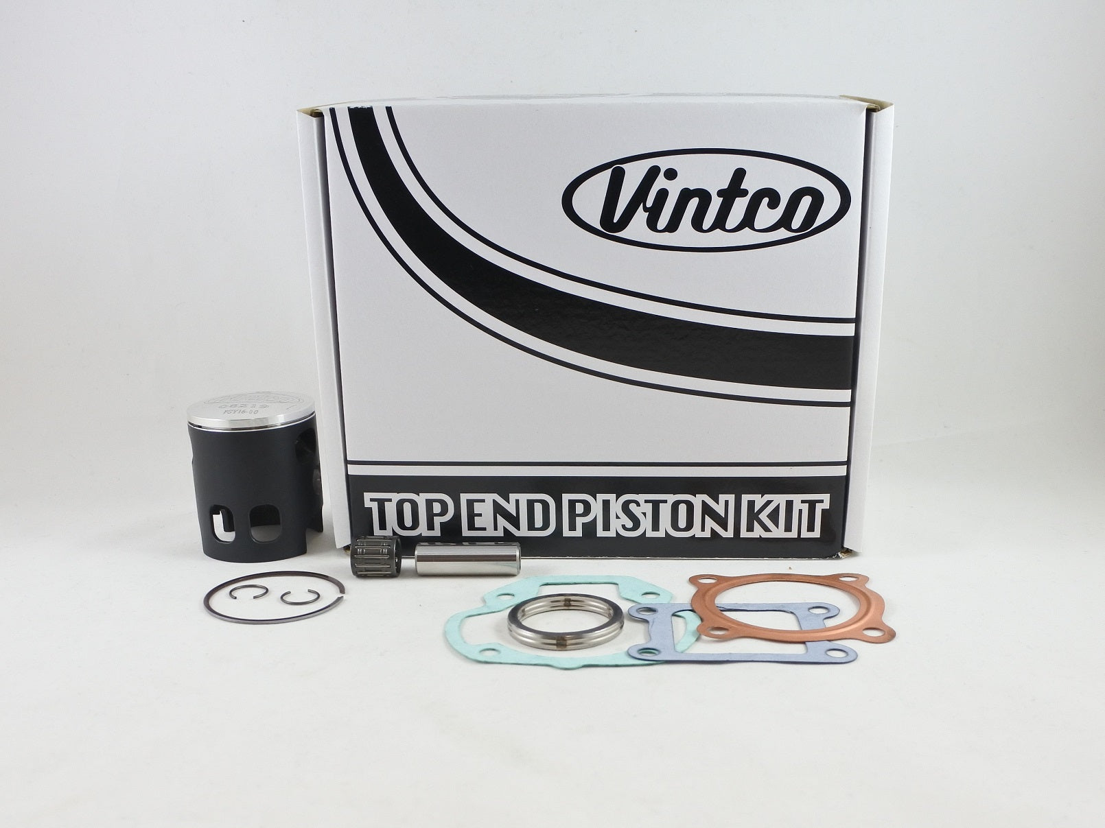 TOP END PISTON KIT 76-76 YAMAHA LB80IIA 47mm STANDARD VINTCO KTY56-00