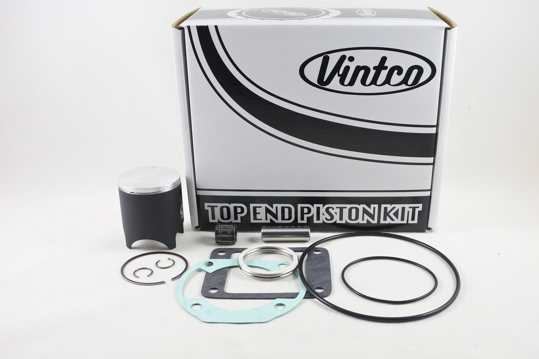 TOP END PISTON KIT 82-82 YAMAHA YZ 80 47.5mm 0.5mm OVER VINTCO KTY57-0.5