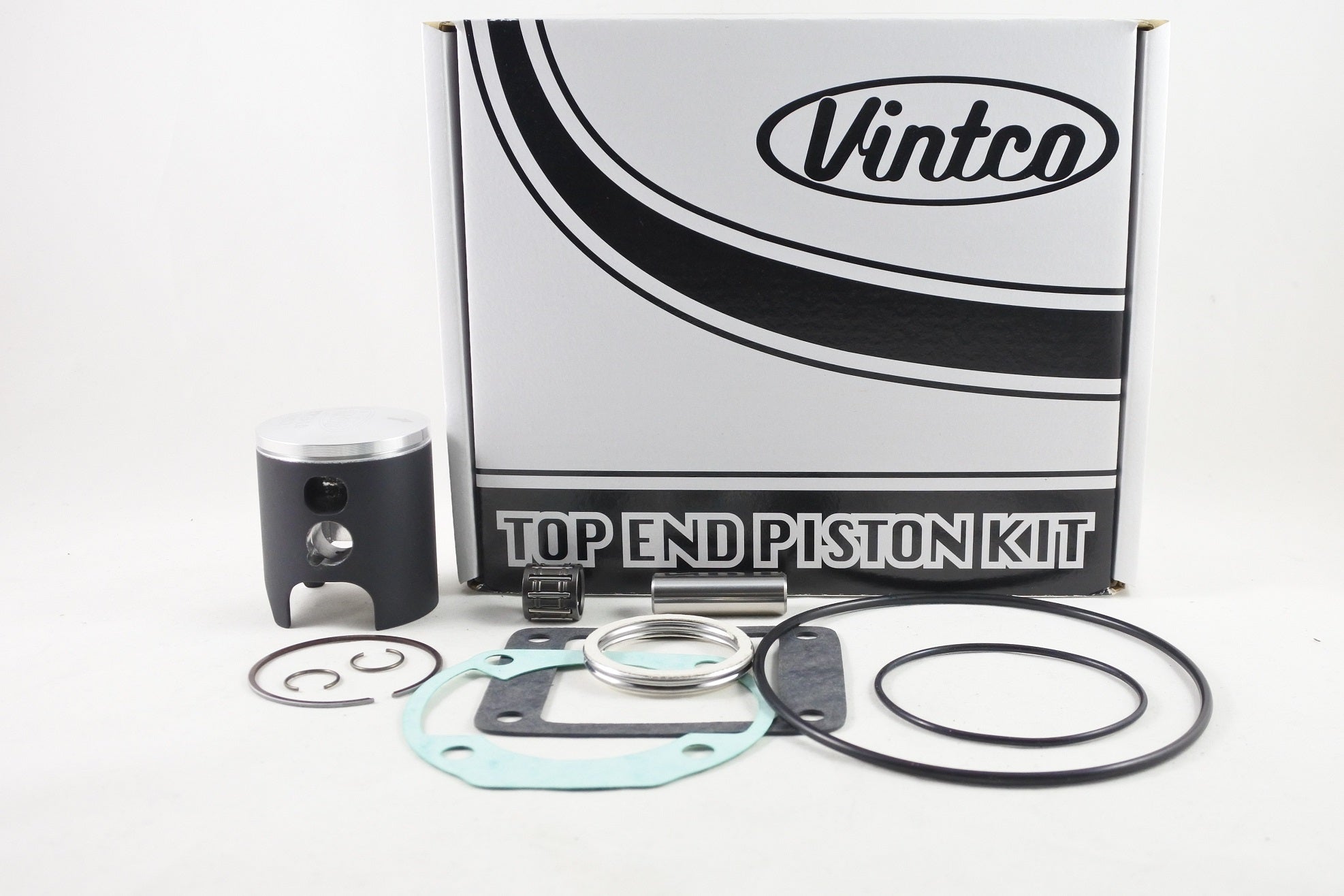 TOP END PISTON KIT 82-82 YAMAHA YZ 80 48mm 1.0mm OVER VINTCO KTY57-1.0