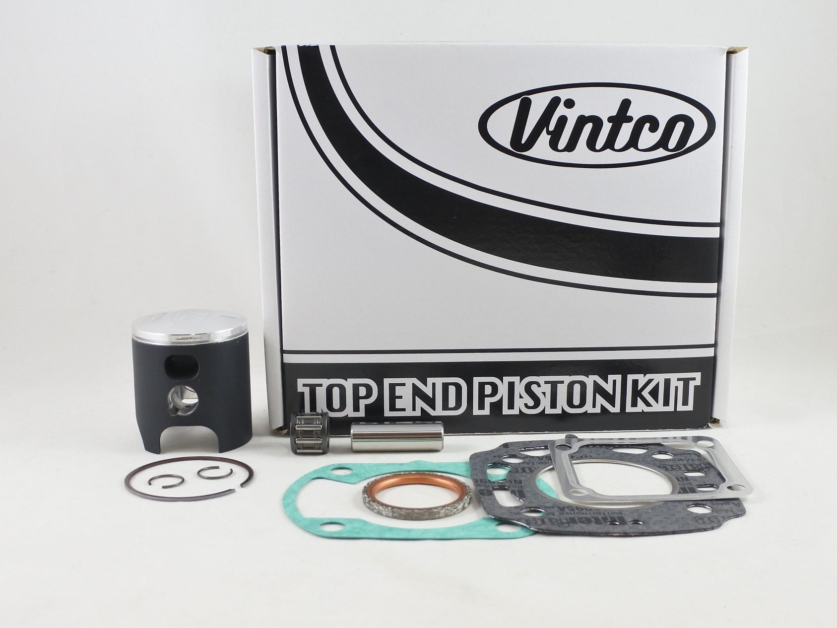 TOP END PISTON KIT 84-84 YAMAHA YZ 80 48.5mm 0.5mm OVER VINTCO KTY59-0.5