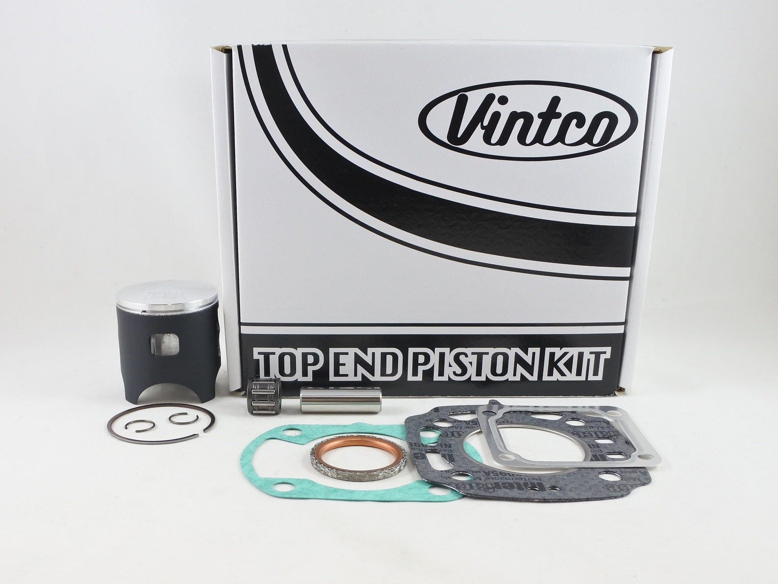 TOP END PISTON KIT 85-86 YAMAHA YZ 80 49.5mm 1.5mm OVER VINTCO KTY60-1.5