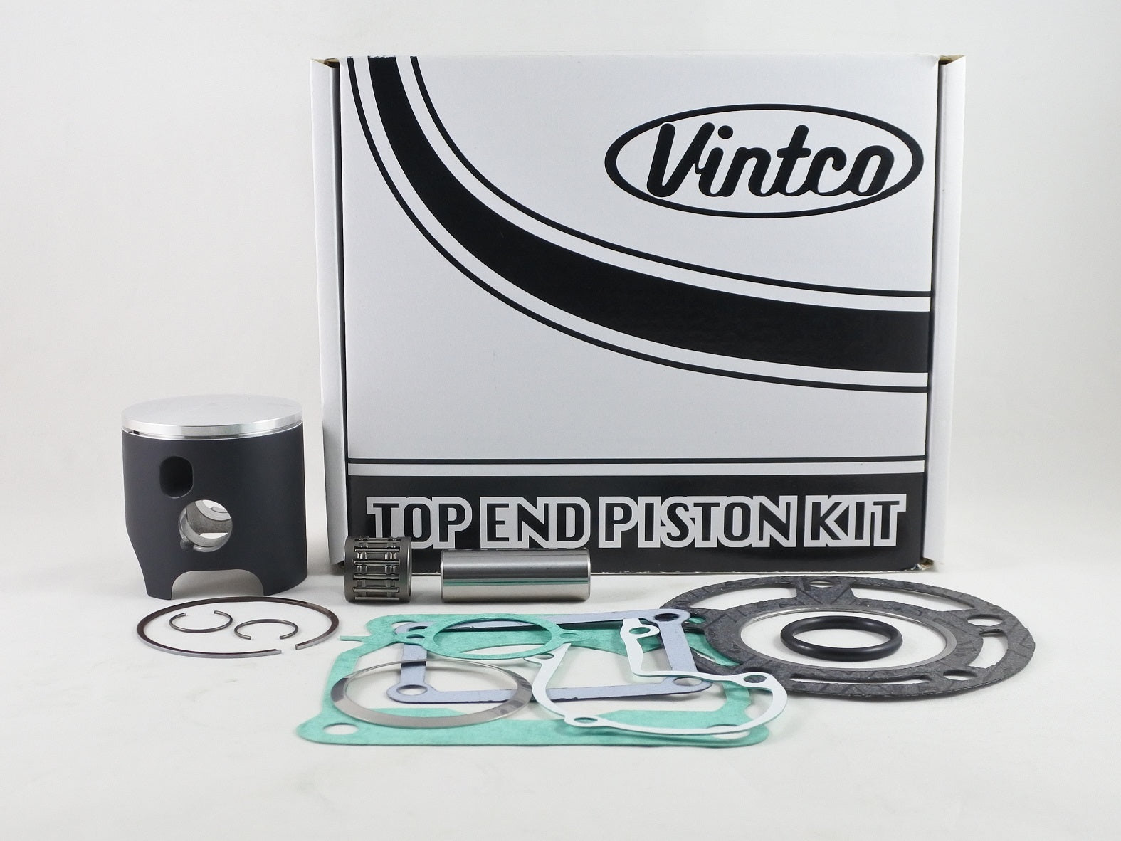 TOP END PISTON KIT 83-83 YAMAHA YZ 125 57mm 1.0mm OVER VINTCO KTY64-1.0