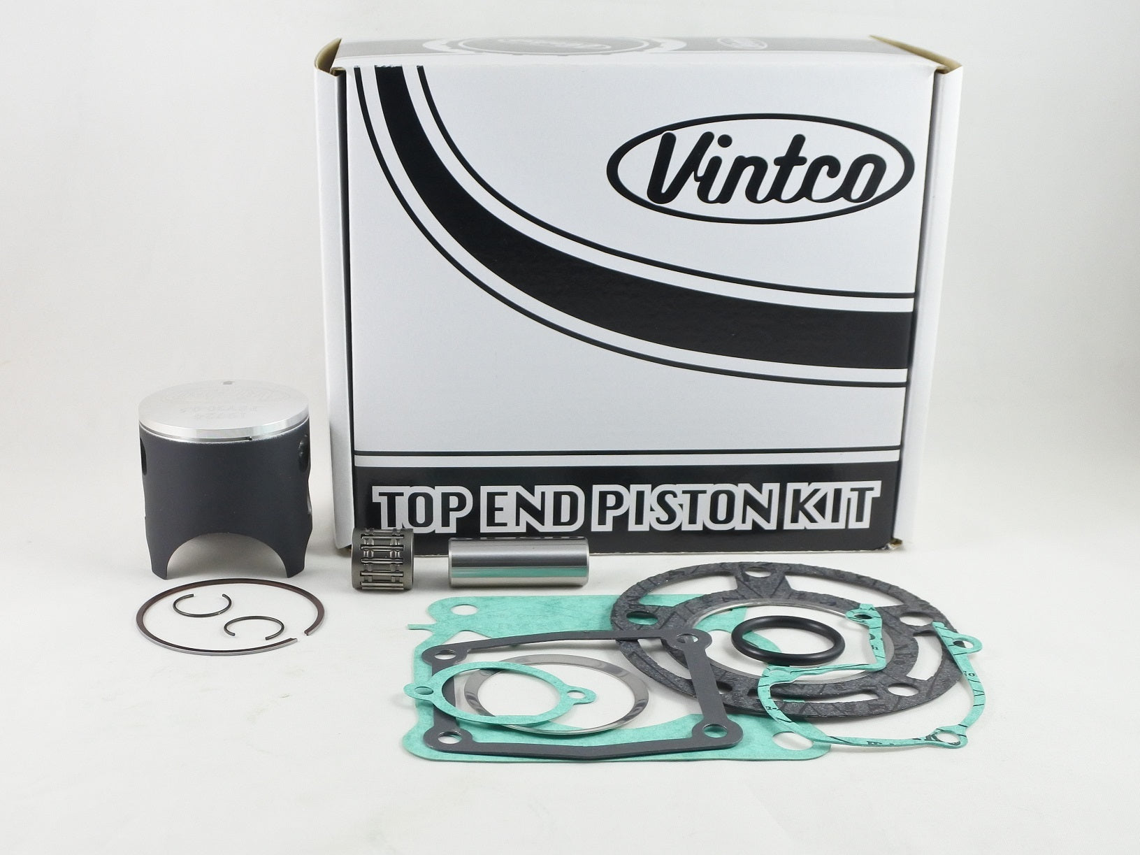 TOP END PISTON KIT 84-84 YAMAHA YZ 125 56.5mm 0.5mm OVER VINTCO KTY65-0.5