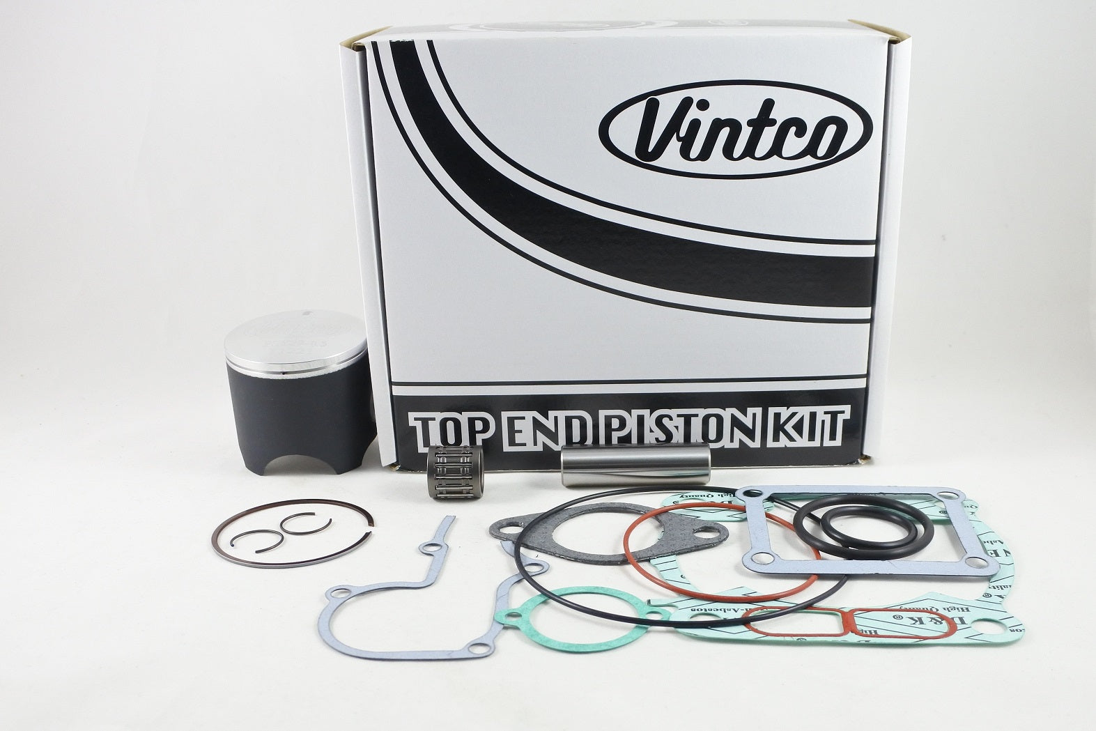 TOP END PISTON KIT 86-87 YAMAHA YZ 125 56.5mm OVER VINTCO KTY66-0.5
