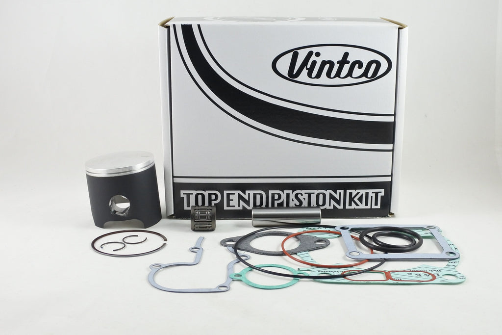 TOP END PISTON KIT 86-87 YAMAHA YZ 125 57mm 1.0mm OVER VINTCO KTY66-1.0