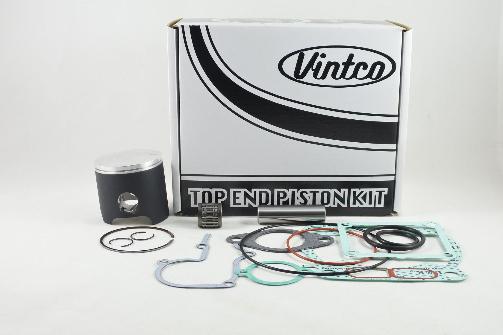 TOP END PISTON KIT 88-88 YAMAHA YZ 125 57.0mm 1.0mm OVER VINTCO KTY67-1.0