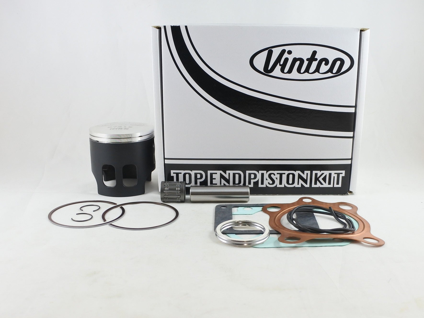 TOP END PISTON KIT 76-76 YAMAHA YZ 175 66mm STANDARD VINTCO KTY68-00