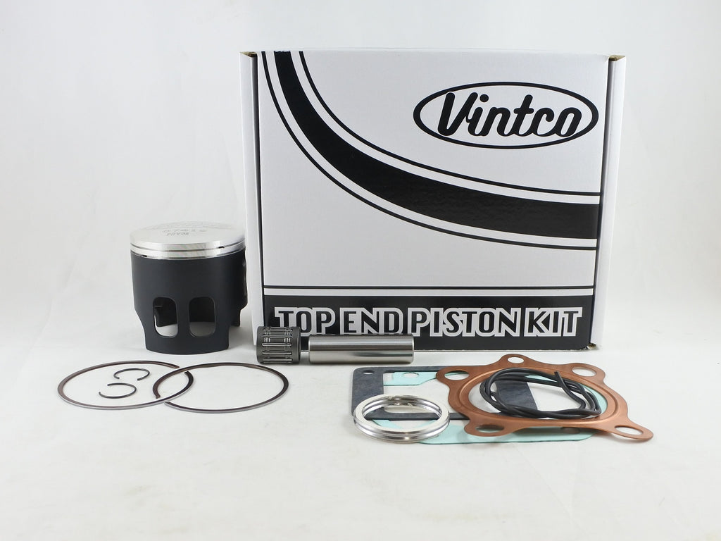 TOP END PISTON KIT 76-76 YAMAHA YZ 175 67mm 1.0mm OVER VINTCO KTY68-1.0