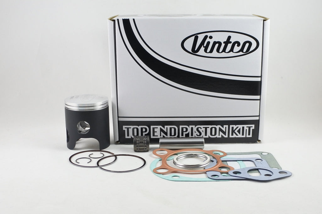 TOP END PISTON KIT 74-75 YAMAHA DT 125 56.5mm 0.5mm OVER VINTCO KTY69-0.5