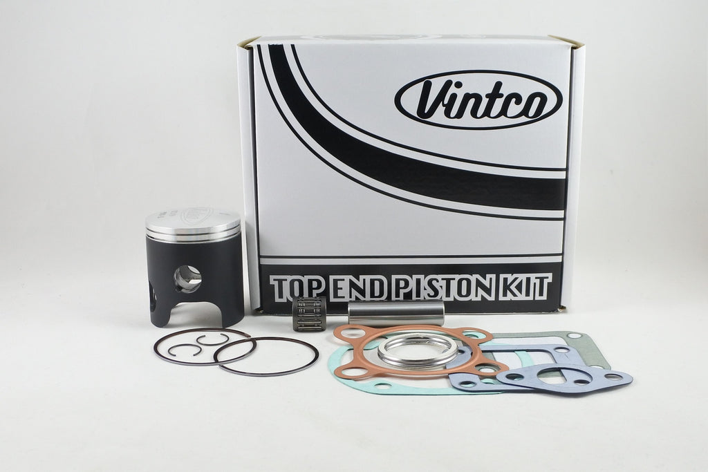 TOP END PISTON KIT 74-75 YAMAHA DT 125 57mm 1.0mm OVER VINTCO KTY69-1.0