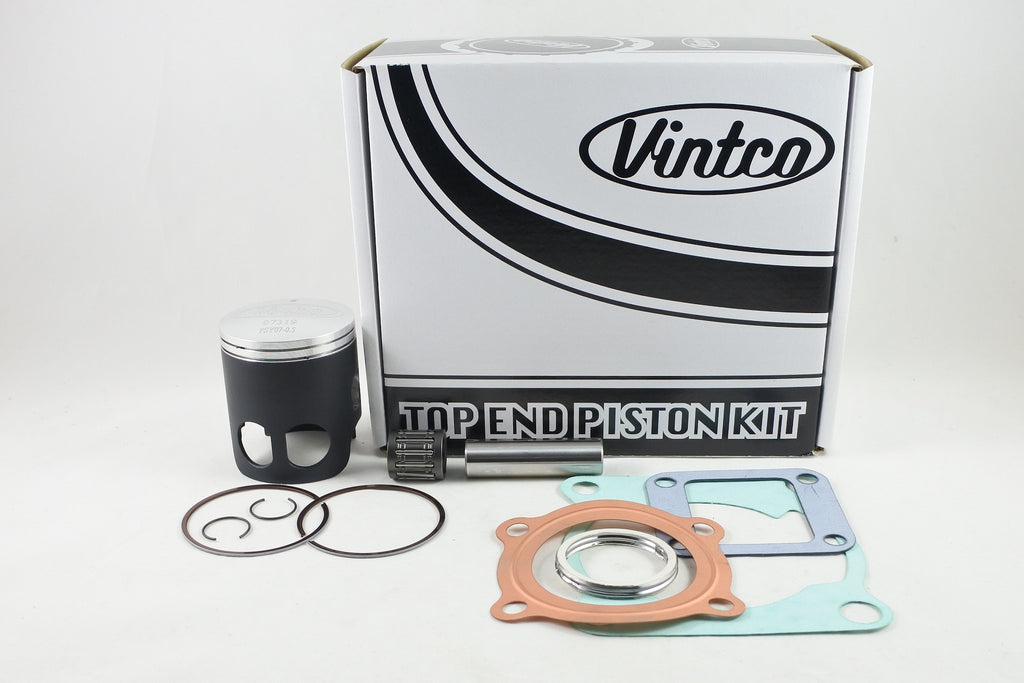TOP END PISTON KIT 77-81 YAMAHA DT 125 56.5mm OVER VINTCO KTY71-0.5