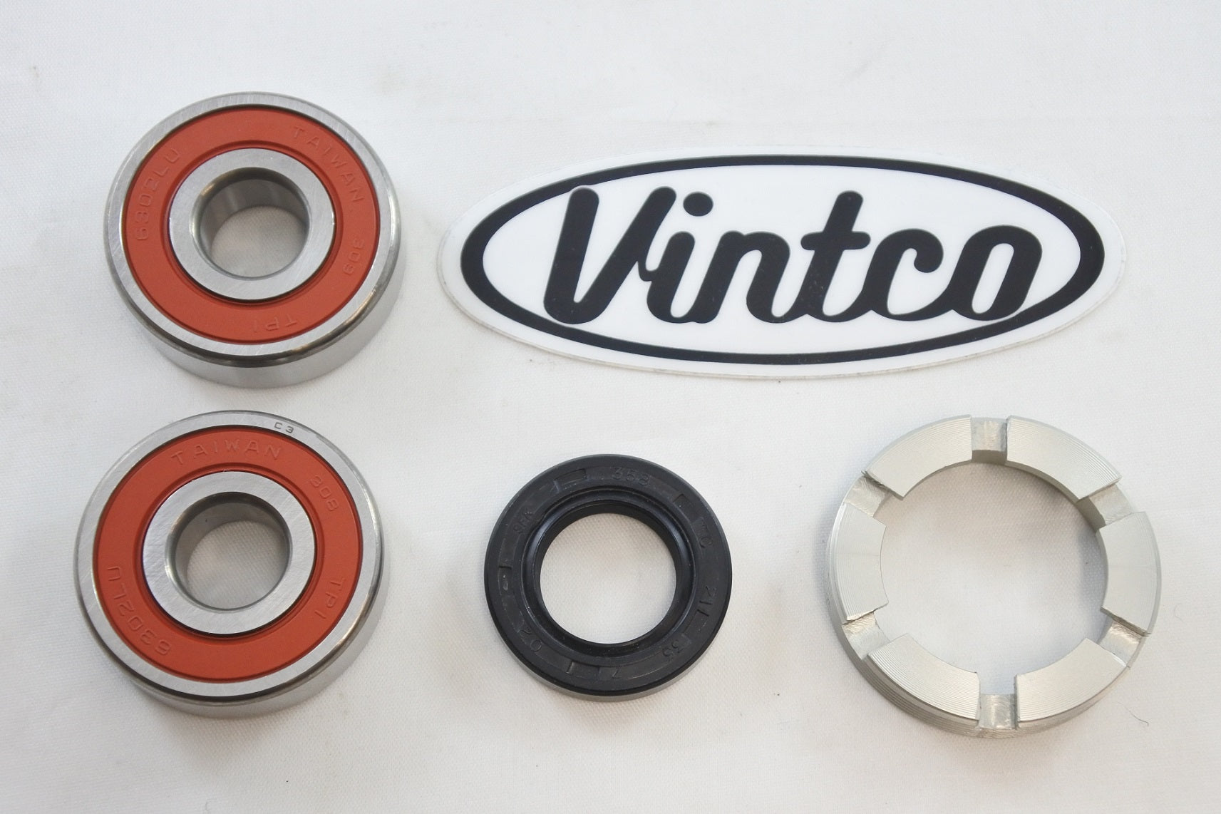 REAR WHEEL BEARING KIT RETAINER 74-78 HONDA CR MR TL 125 175 250 VINTCO KWR001