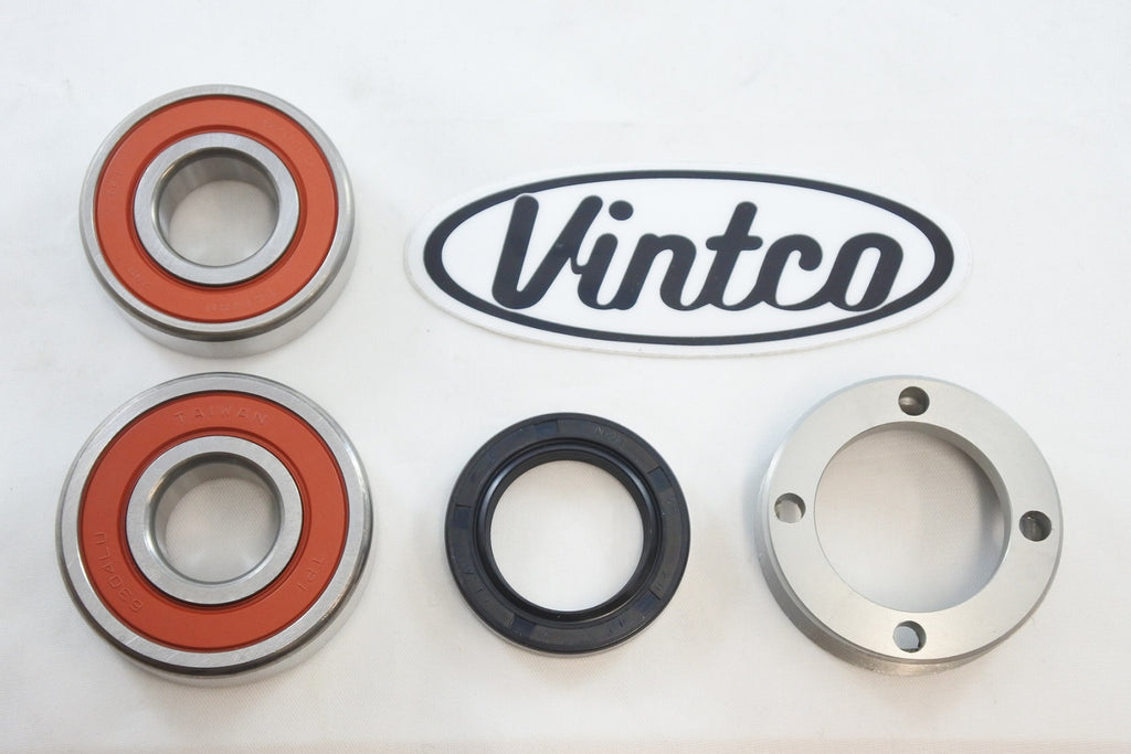 REAR WHEEL BEARING KIT 78-81 HONDA CR 250 450 RETAINER VINTCO KWR004