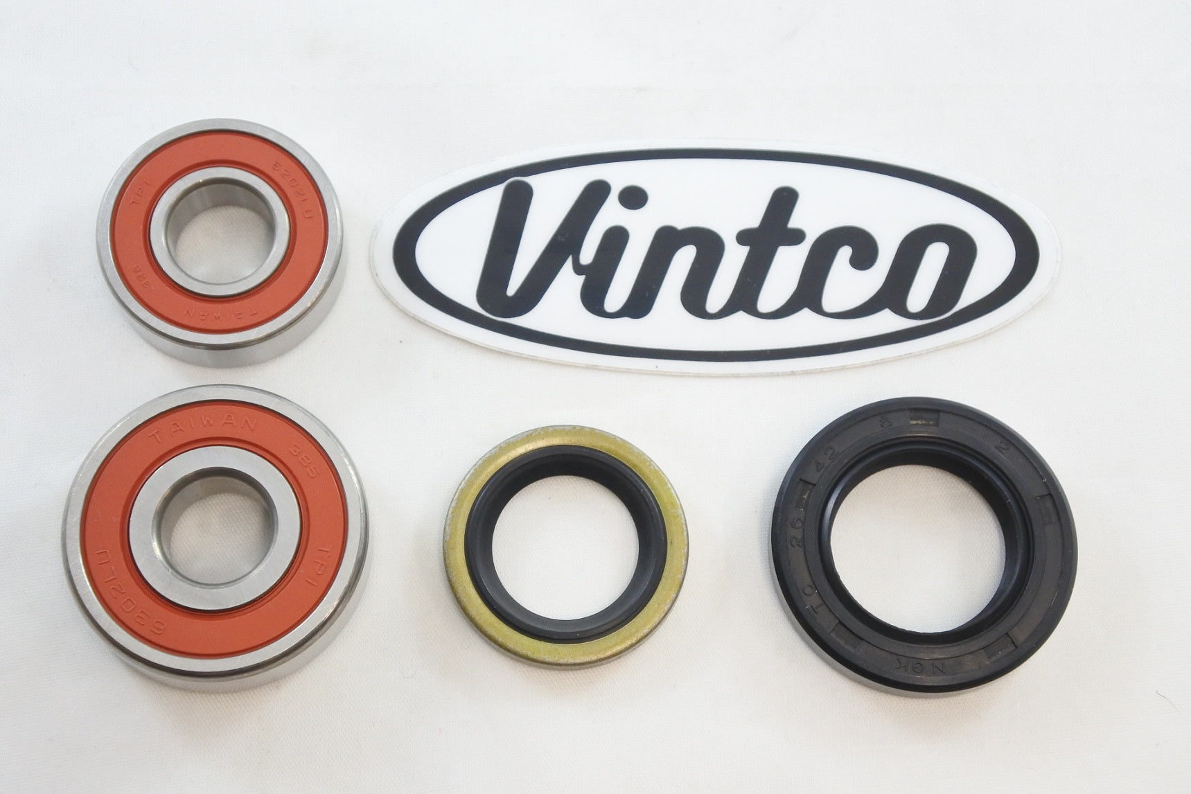 REAR WHEEL BEARING KIT 74-81 YAMAHA DT IT MX TY YZ 100 125 175 250 VINTCO KWR023