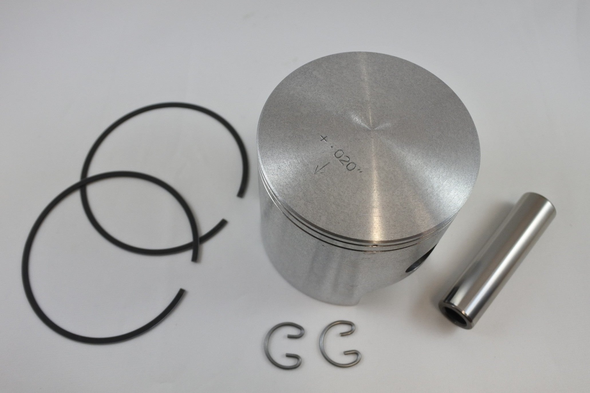 PISTON KIT 70-78 OSSA ALL MODELS 250 1ST OVERSIZE VINTCO OW-133-003-S.20