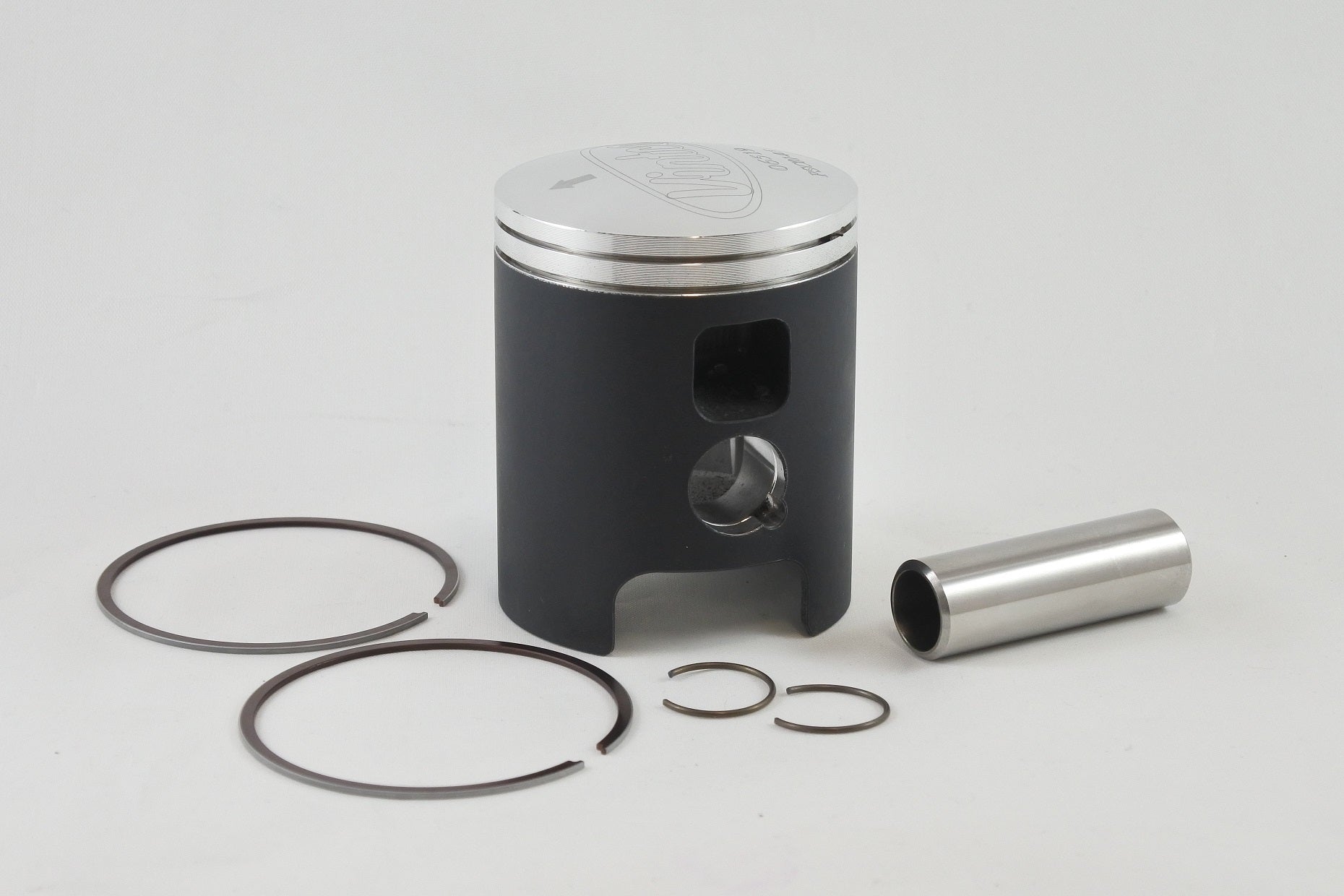PISTON KIT 72-76 DKW HERCULES MONARK PENTON SACHS 6 SPEED 125 54.5mm +0.50mm OVER VINTCO PSC01-0.5
