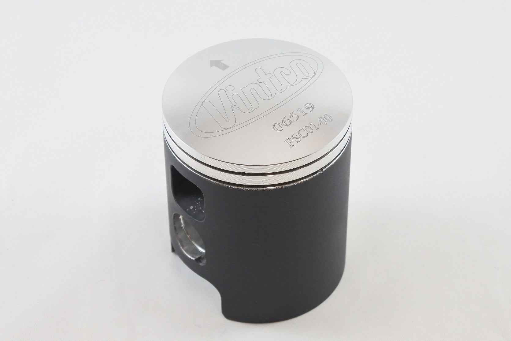 PISTON KIT 72-76 DKW HERCULES MONARK PENTON SACHS 6 SPEED 125 54.0mm STANDARD VINTCO PSC01-00