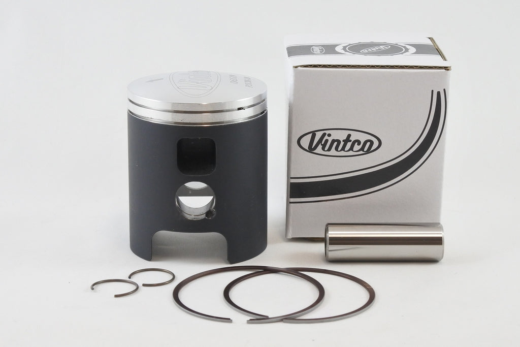 PISTON KIT 72-76 DKW HERCULES MONARK PENTON SACHS 6 SPEED 125 55.0mm VINTCO PSC01-1.0