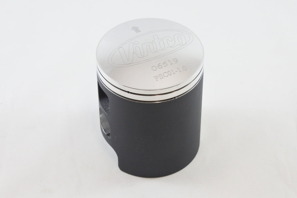 PISTON KIT 72-76 DKW HERCULES MONARK PENTON SACHS 6 SPEED 125 55.0mm VINTCO PSC01-1.0