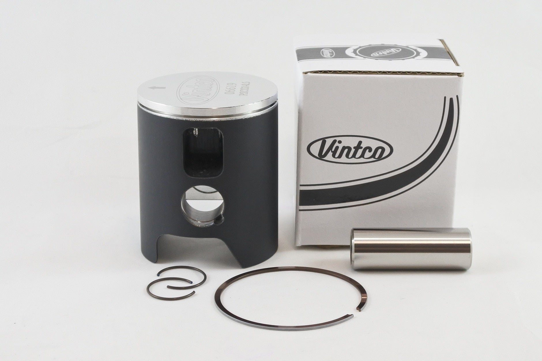 PISTON KIT 77-81 DKW HERCULES SACHS 7 SPEED 125 54.25mm 0.5mm OVER VINTCO PSC02-0.5