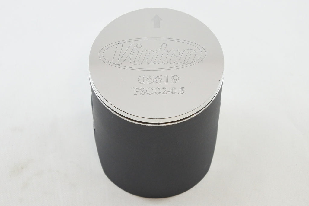 PISTON KIT 77-81 DKW HERCULES SACHS 7 SPEED 125 54.25mm 0.5mm OVER VINTCO PSC02-0.5