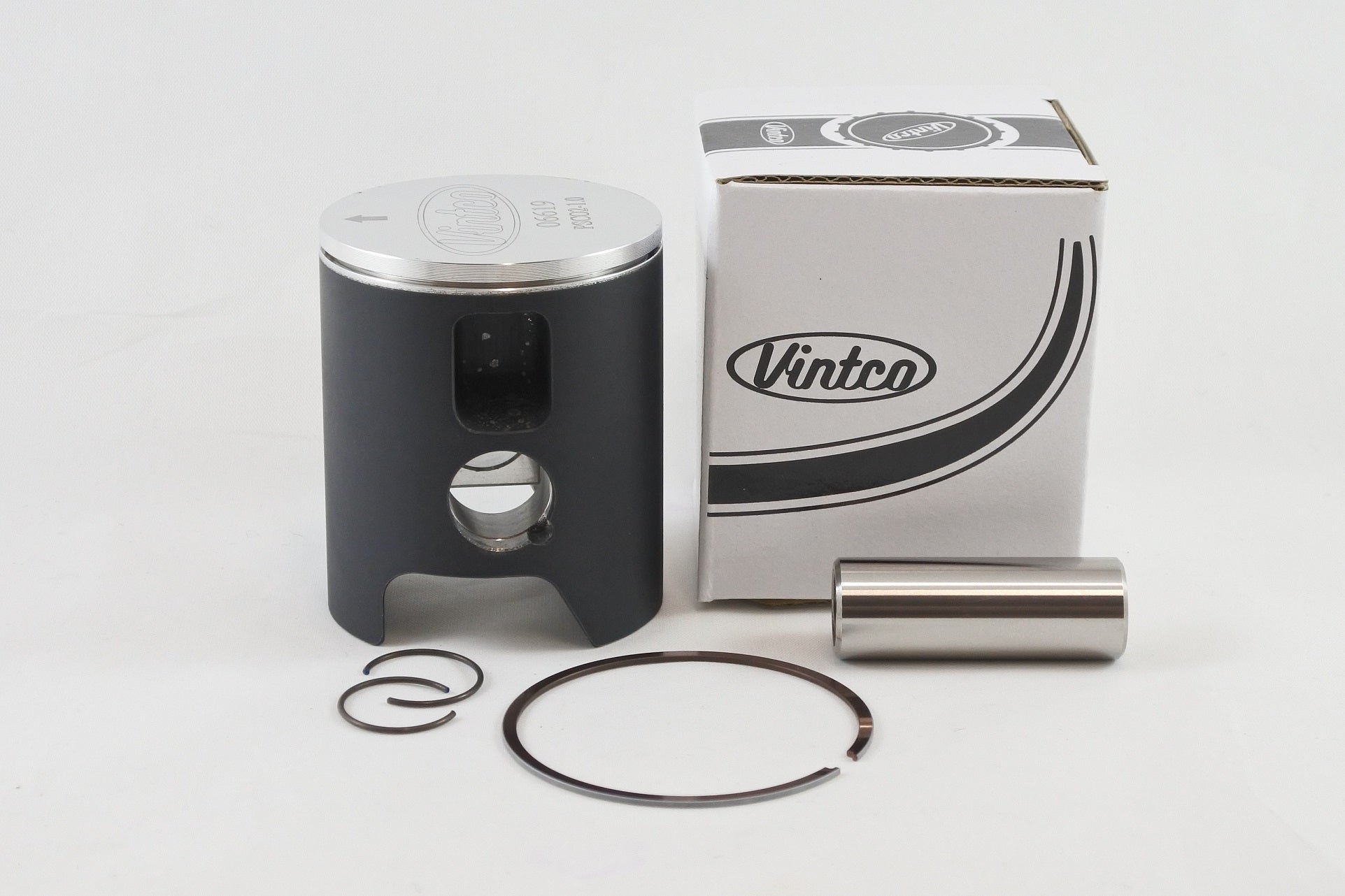 PISTON KIT 77-81 DKW HERCULES SACHS 7 SPEED 125 54.75mm 1.0mm OVER VINTCO PSC02-1.0