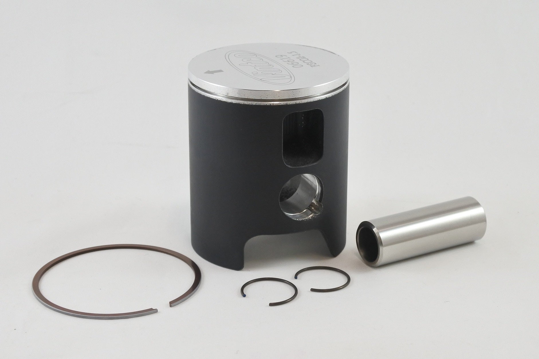 PISTON KIT 77-81 DKW HERCULES SACHS 7 SPEED 125 55.25mm 1.5mm OVER VINTCO PSC02-1.5