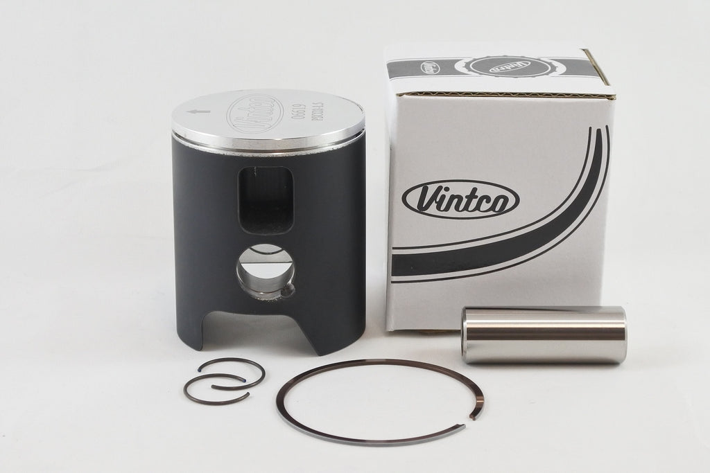 PISTON KIT 77-81 DKW HERCULES SACHS 7 SPEED 125 55.25mm 1.5mm OVER VINTCO PSC02-1.5