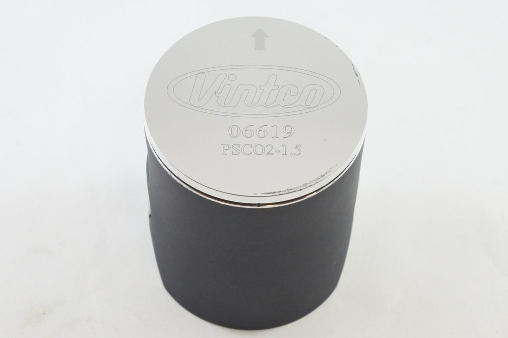 PISTON KIT 77-81 DKW HERCULES SACHS 7 SPEED 125 55.25mm 1.5mm OVER VINTCO PSC02-1.5