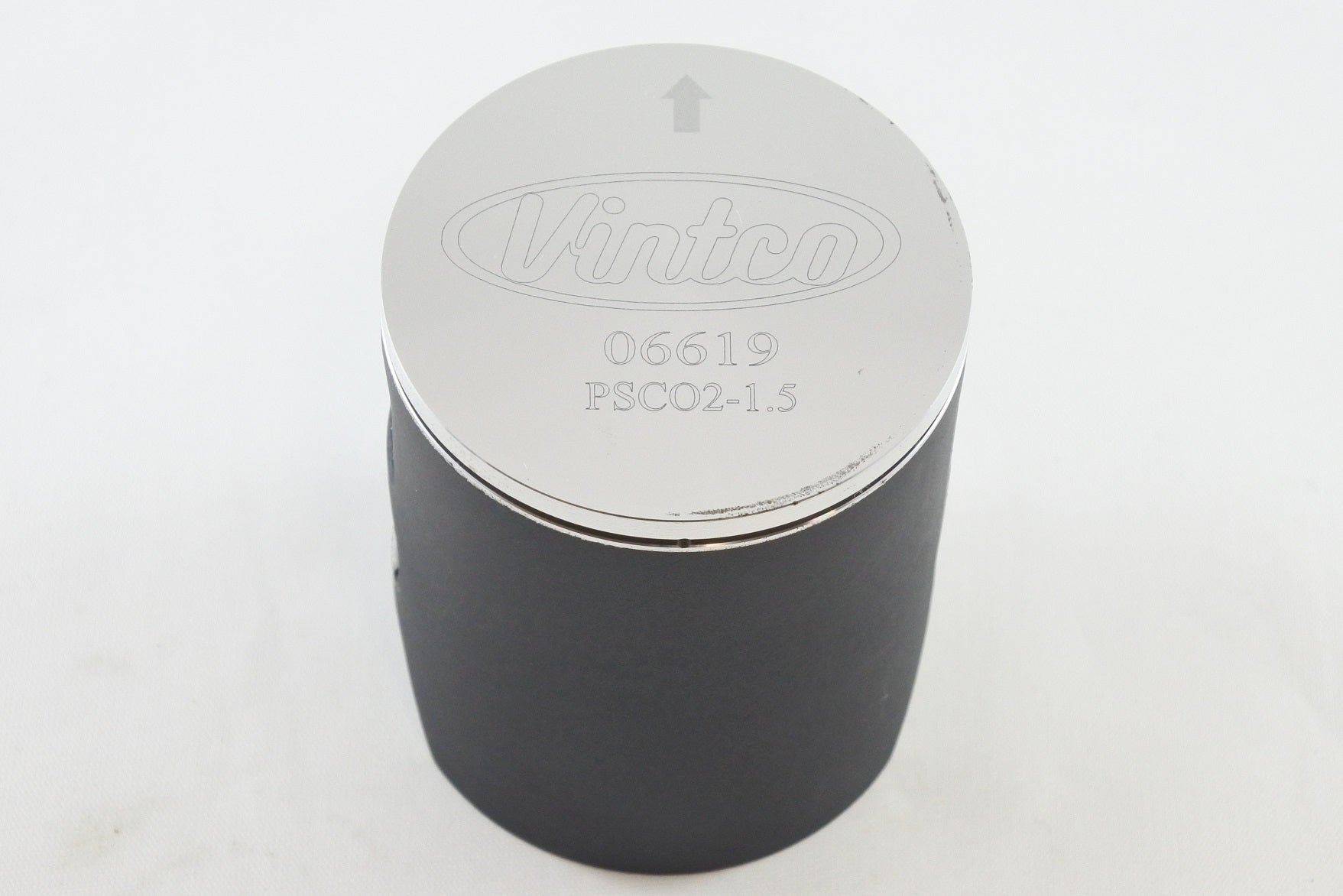 PISTON KIT 77-81 DKW HERCULES SACHS 7 SPEED 125 55.25mm 1.5mm OVER VINTCO PSC02-1.5