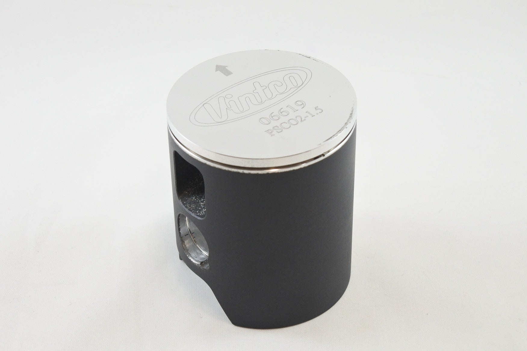 PISTON KIT 77-81 DKW HERCULES SACHS 7 SPEED 125 55.25mm 1.5mm OVER VINTCO PSC02-1.5