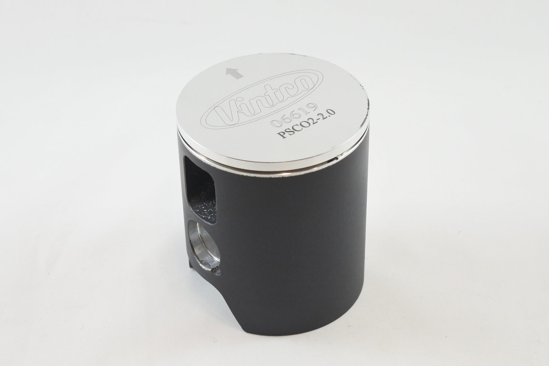 PISTON KIT 77-81 DKW HERCULES SACHS 7 SPEED 125 55.75mm 2.0mm OVER VINTCO PSC02-2.0
