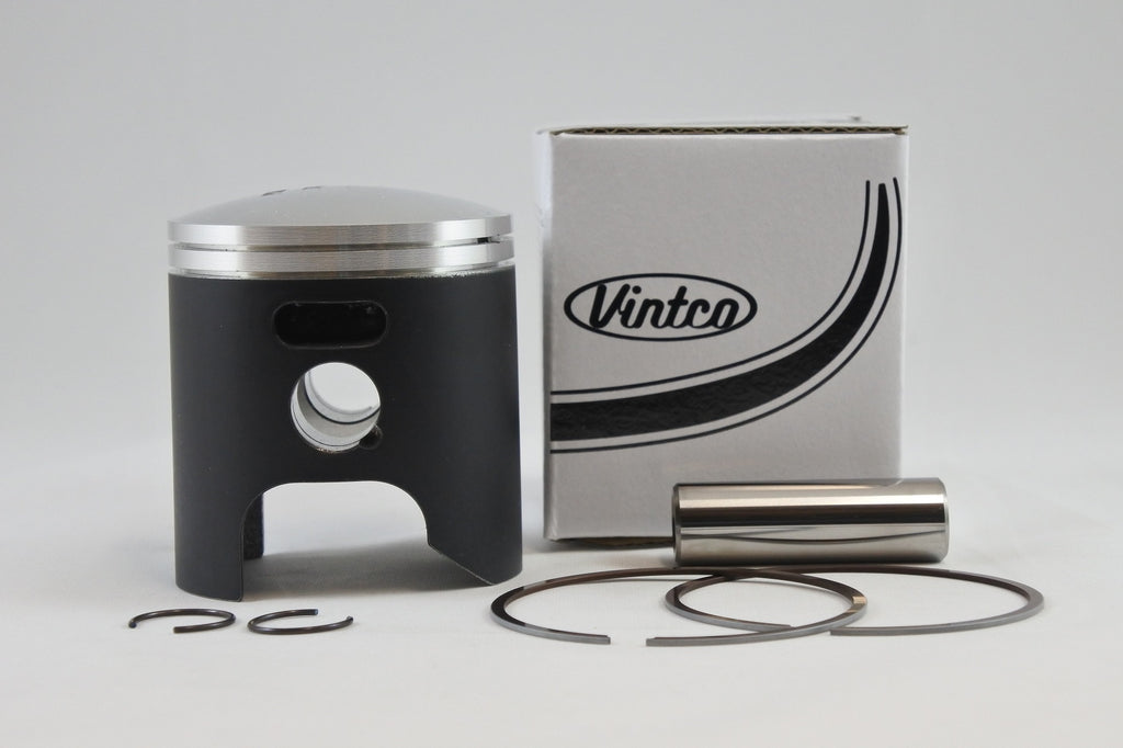 PISTON KIT 74-78 HONDA CR MT R 125 57.5mm 1.5mm OVER VINTCO PSH01-1.5