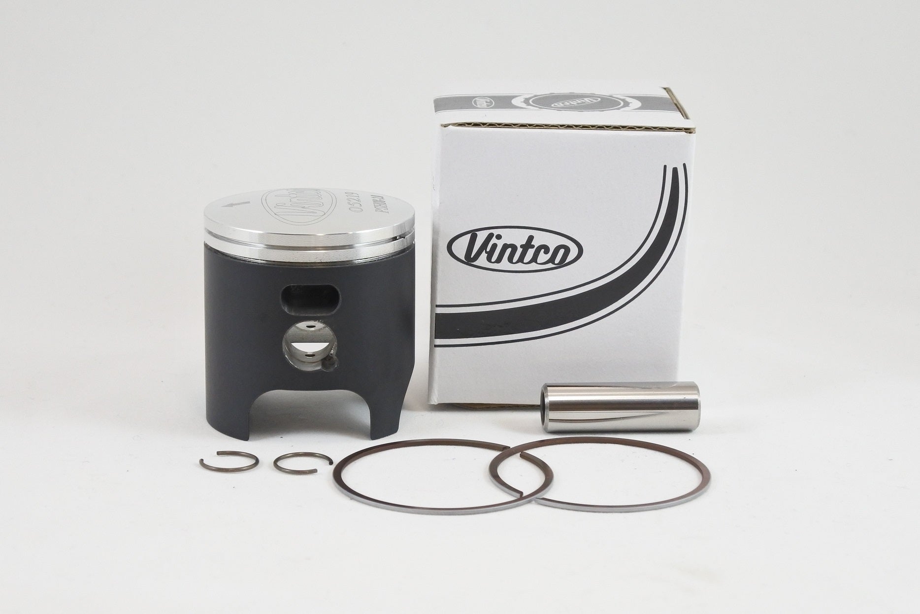 PISTON KIT 80-81 HONDA CR R 80 51.5mm 2.0mm OVER VINTCO PSH08-2.0