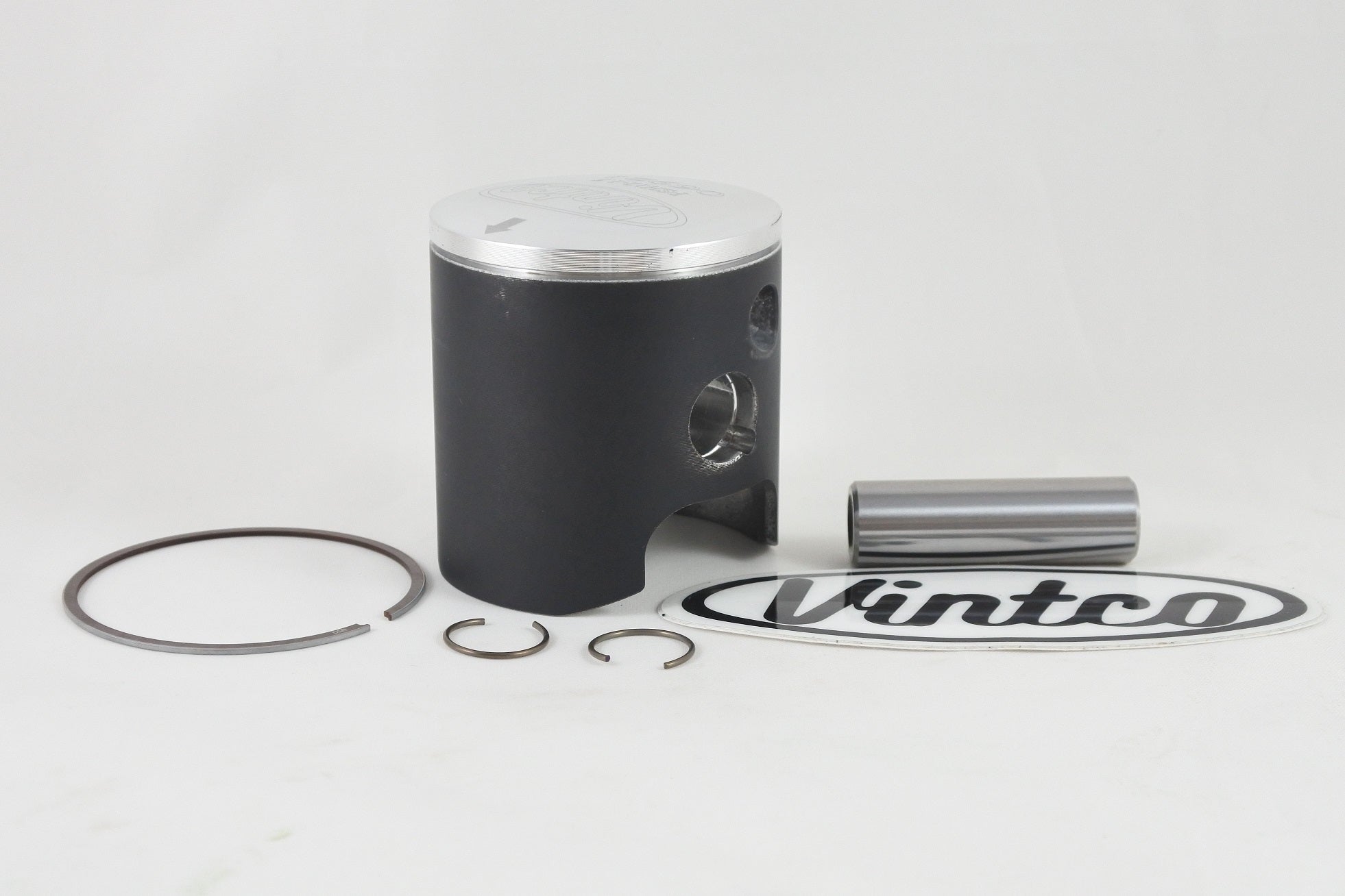 PISTON KIT 87-87 HONDA CR R 125 55.5mm 1.5mm OVER VINTCO PSH12-1.5