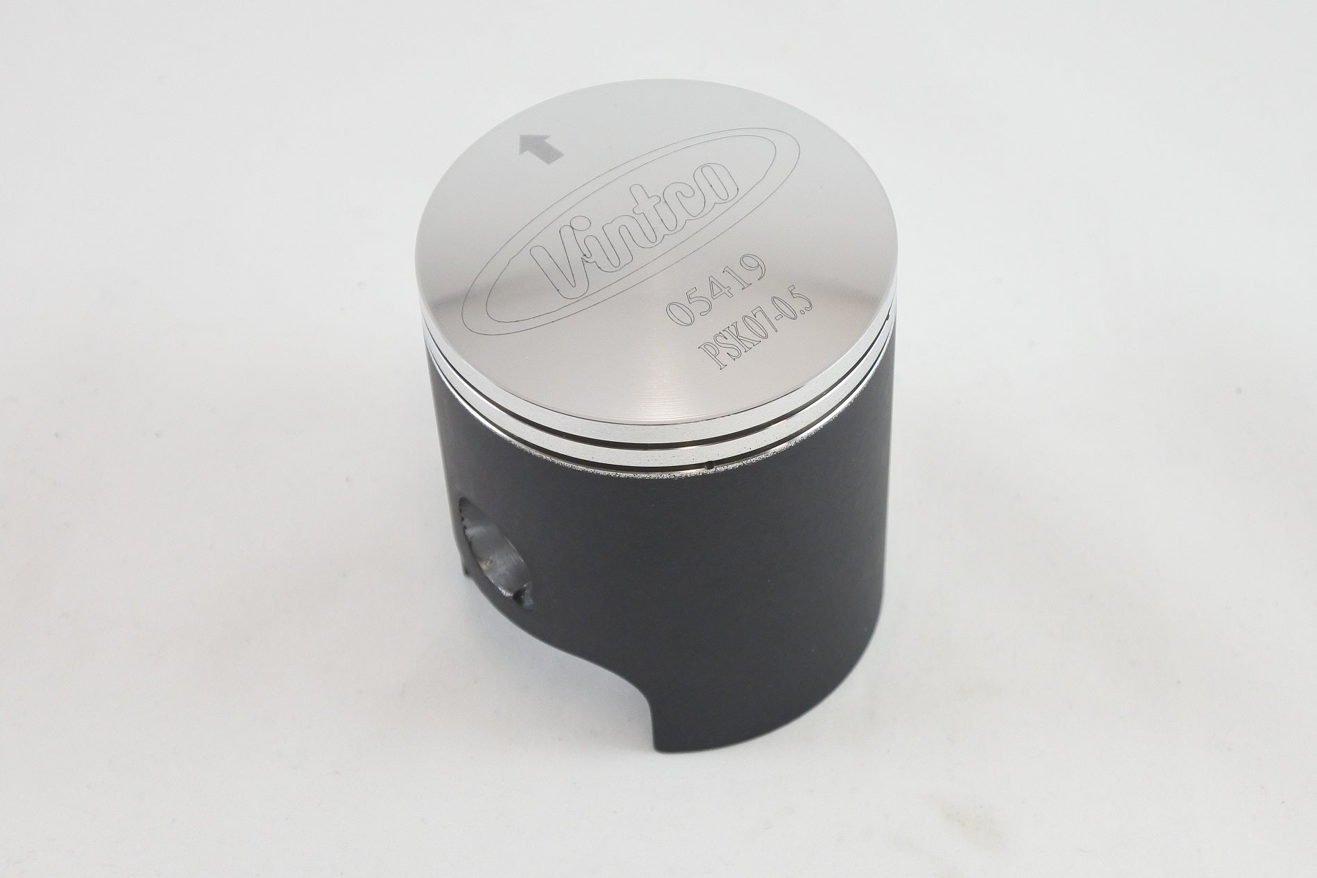 PISTON KIT 74-84 KAWASAKI K D E S 125 56.5mm 0.5mm OVER VINTCO PSK07-0.5