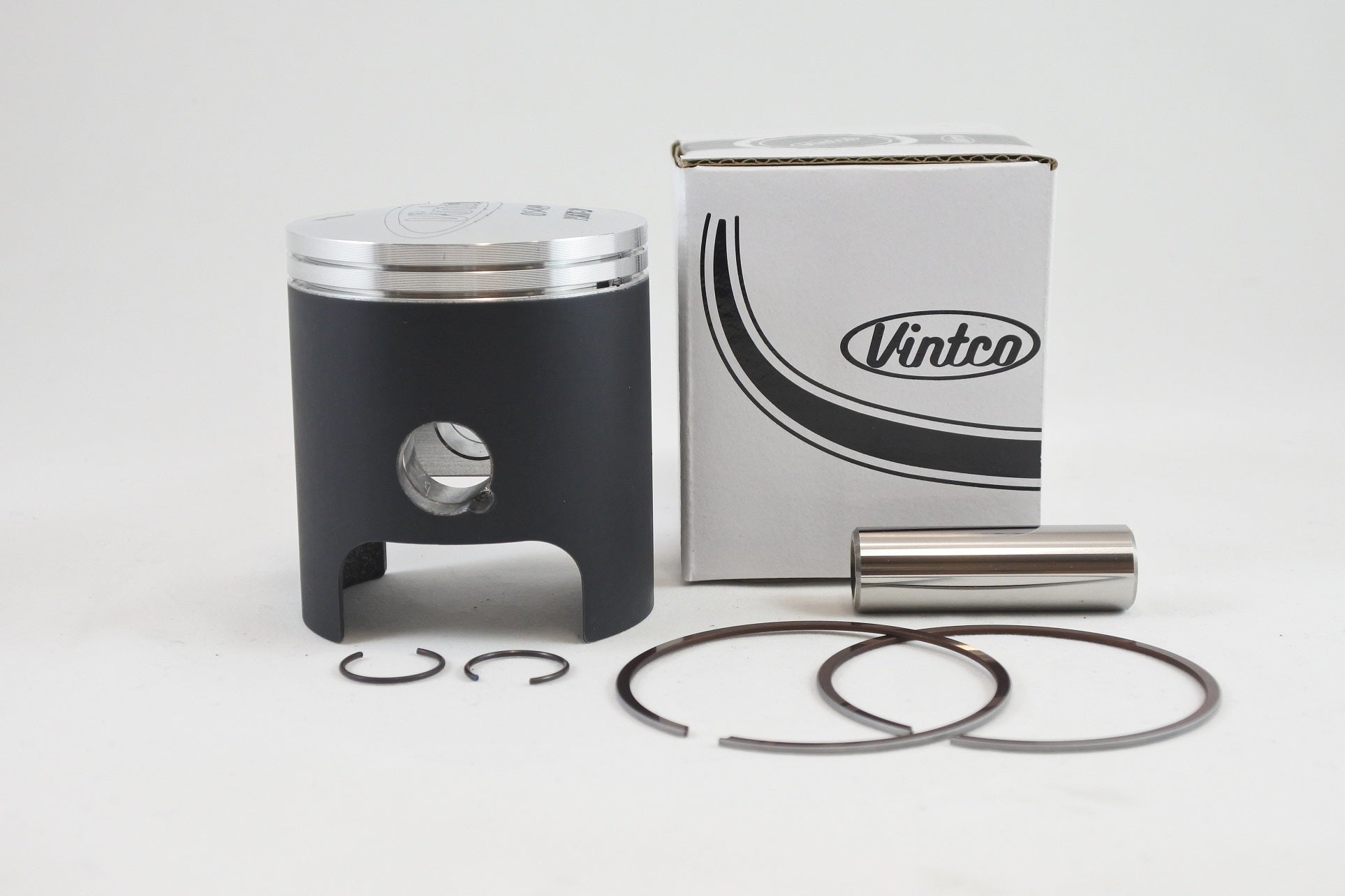 PISTON KIT 74-84 KAWASAKI KD KE KS 125 58.0mm VINTCO PSK07-2.0