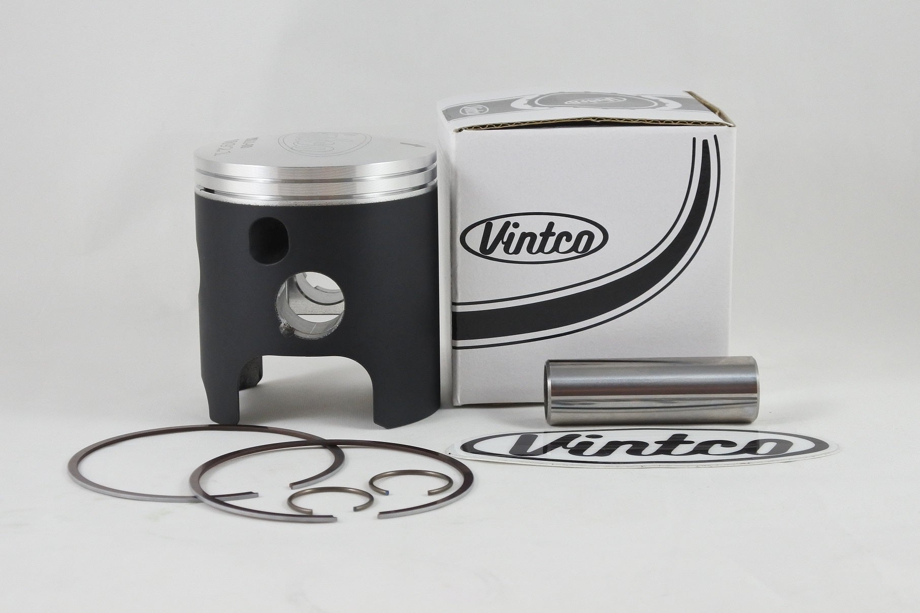 PISTON KIT 90-91 KAWASAKI KDX 250 67.42mm STANDARD VINTCO PSK11-00