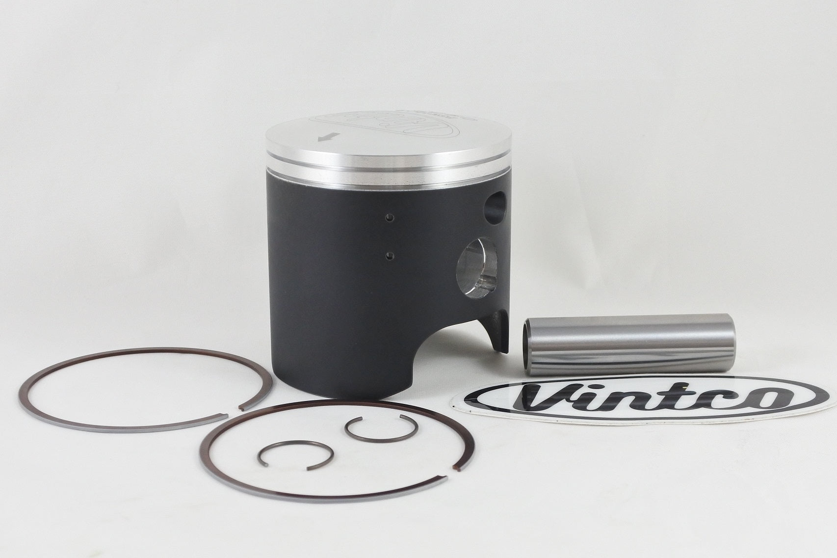 PISTON KIT 86-06 KAWASAKI KDX 200 67mm 1.0mm OVER VINTCO PSK12-1.0