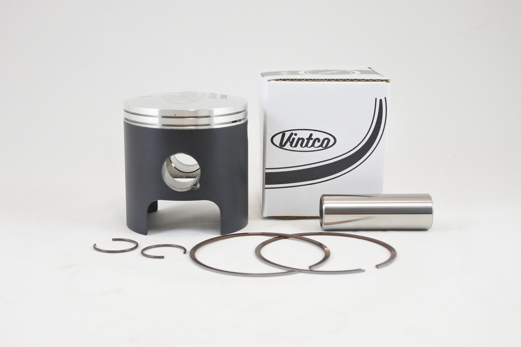 PISTON KIT 74-81 CAN AM SWM MX TNT QUALIFIER 175 62.5mm 0.5mm OVER VINTCO PSR02-0.5